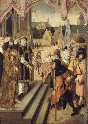 unknow artist Saint Lawrence Showing the Prefect Decius the Treasures of the Church Spain oil painting reproduction